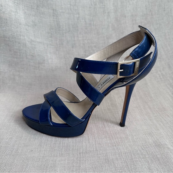 Jimmy Choo Shoes - Jimmy Choo Vamp Stilettos Blue